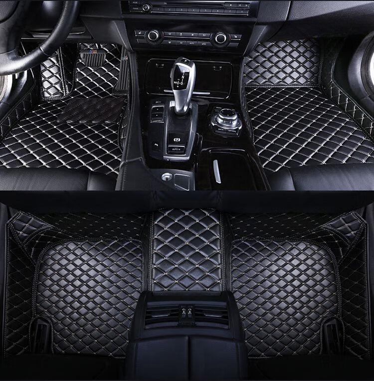 Luxury Full Coverage Leather Car Floor Mats