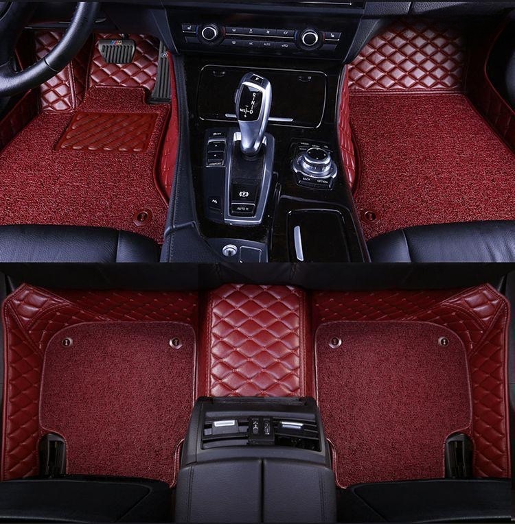 Hot Sale Car Mat Non-slip Mat Leather Car Floor Mats
