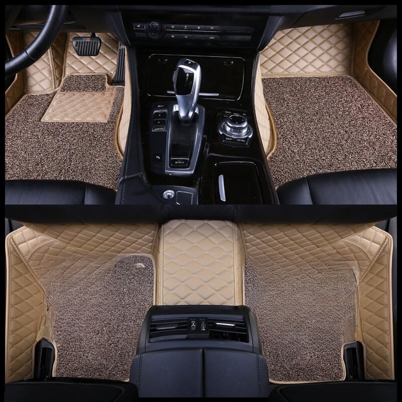 Custom Leather car Floor mats Suitable for 99% car